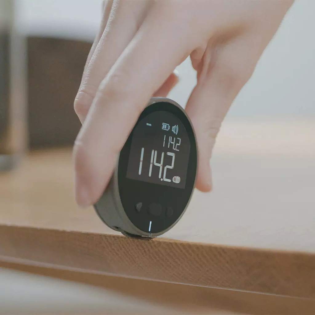 Mètre à ruban électronique avec écran LCD