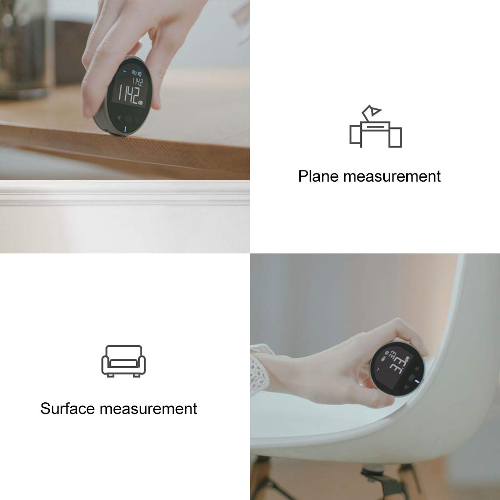 Mètre à ruban électronique avec écran LCD