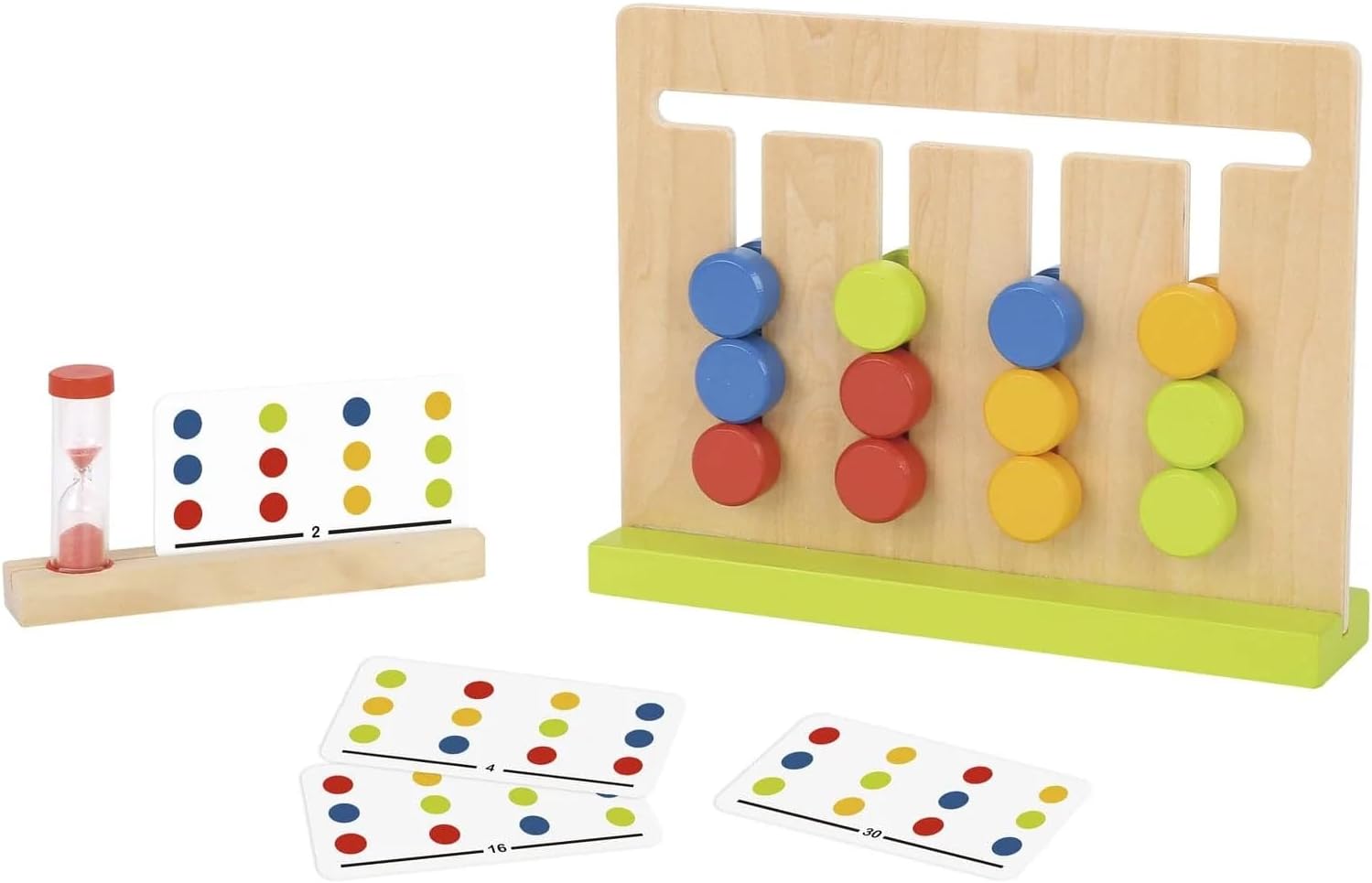 Puzzle à Glissière en Bois Montessori