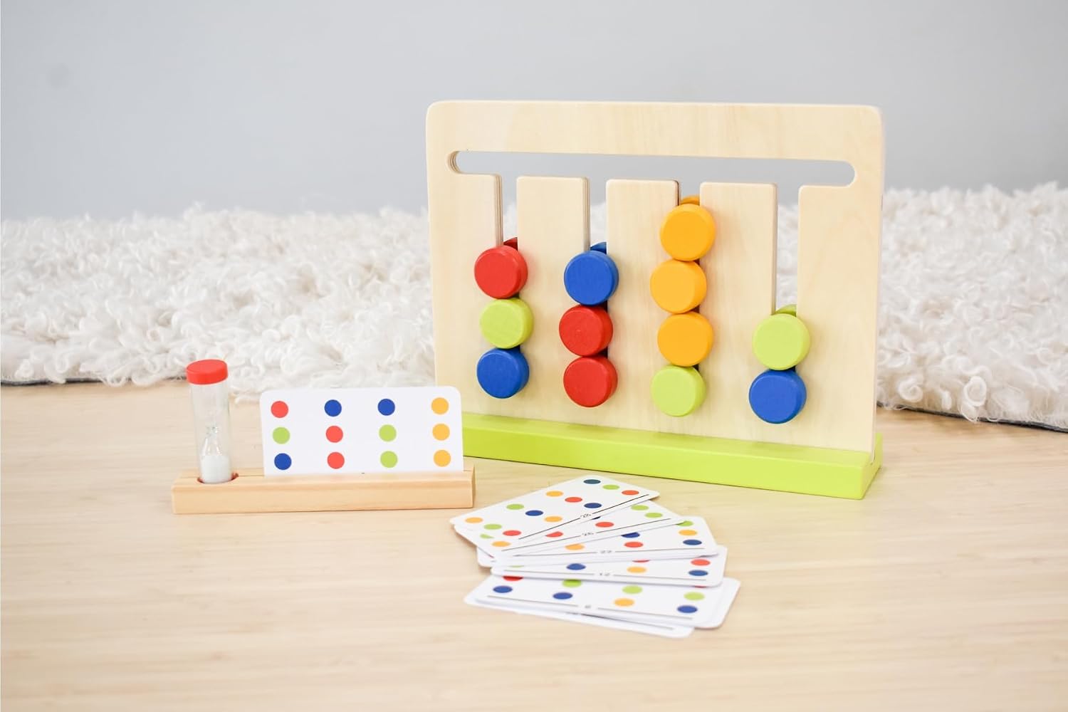 Puzzle à Glissière en Bois Montessori