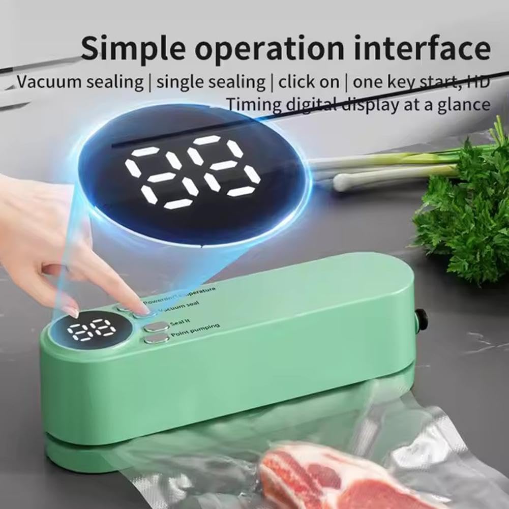 Machine à emballer sous vide sans fil 3-en-1