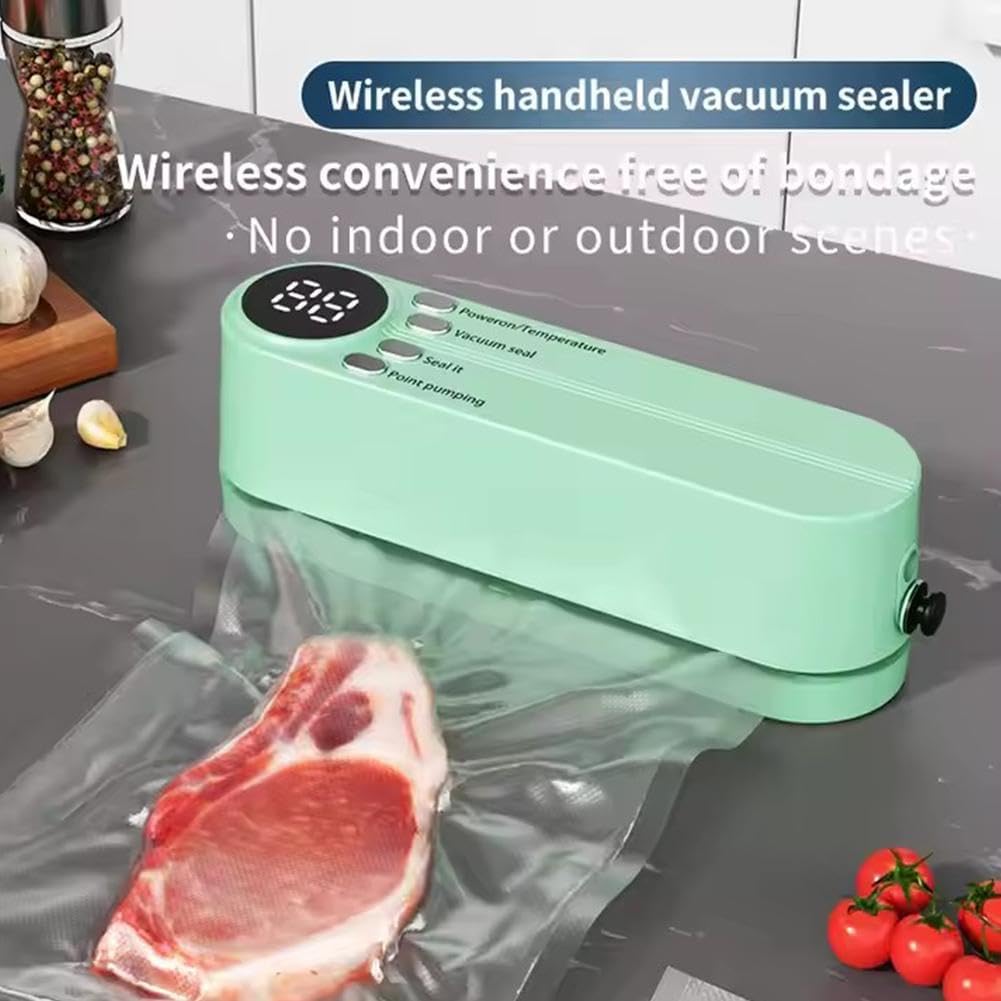 Machine à emballer sous vide sans fil 3-en-1