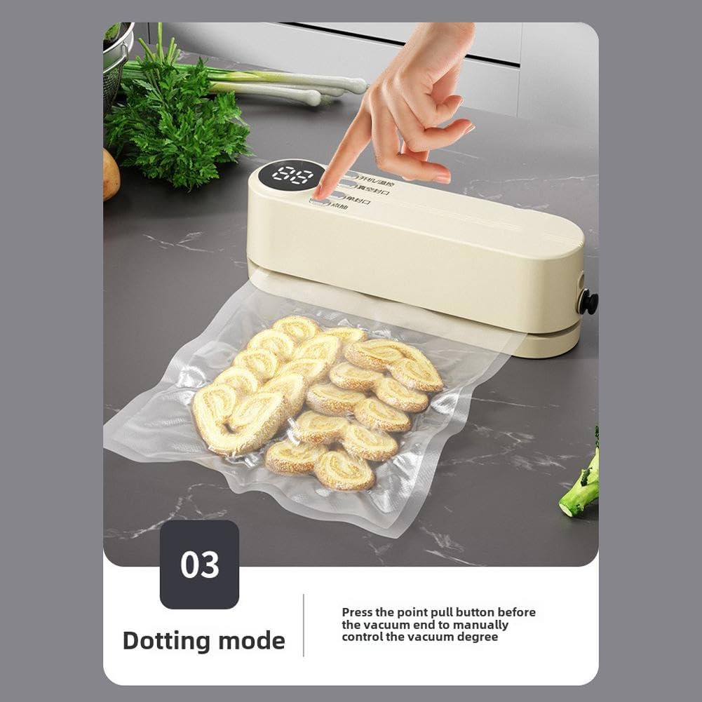 Machine à emballer sous vide sans fil 3-en-1