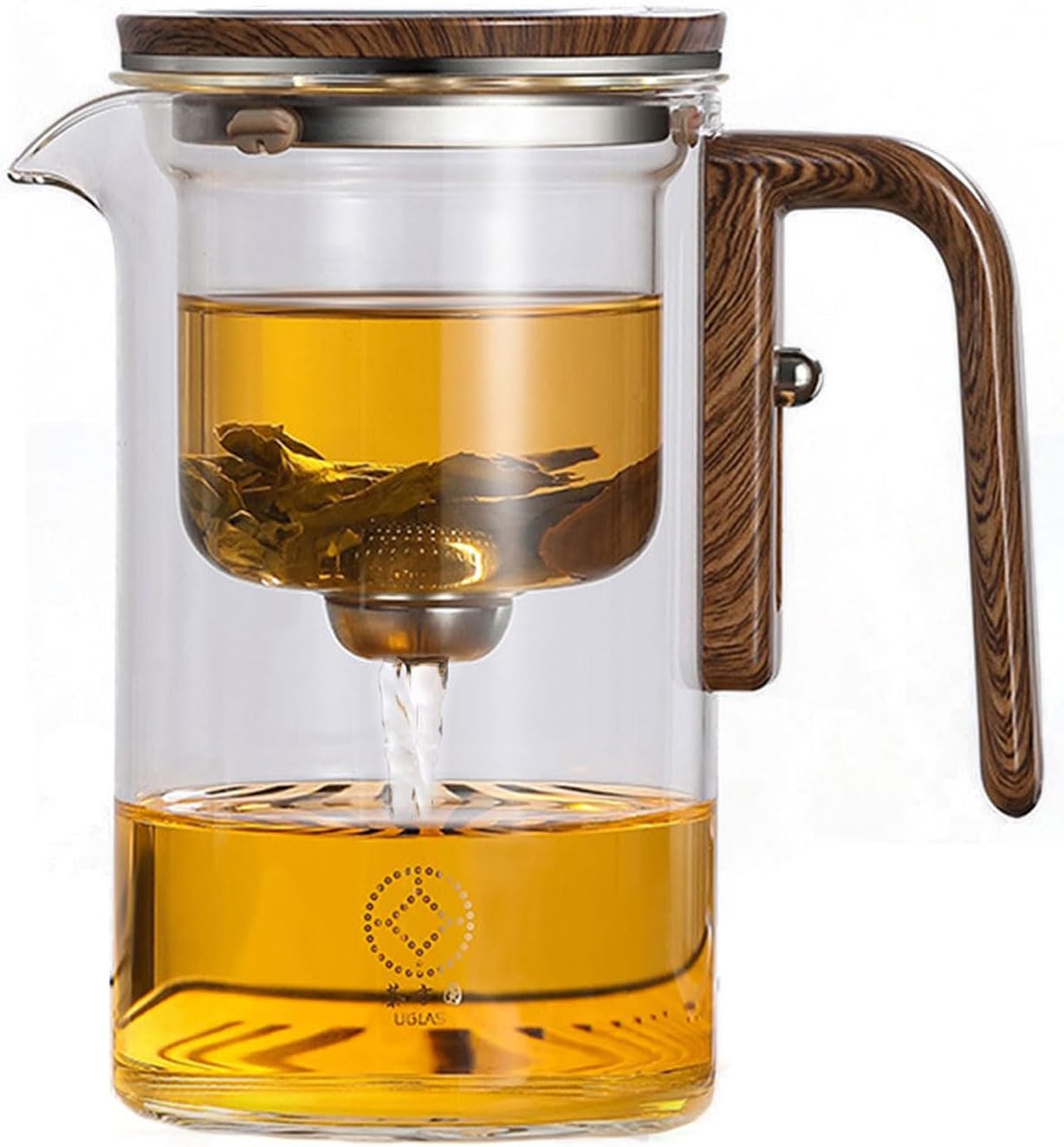 Théière avec filtre magnétique