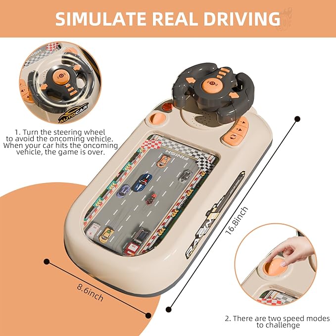 Jeu de course avec direction assistée (Promo -20%)