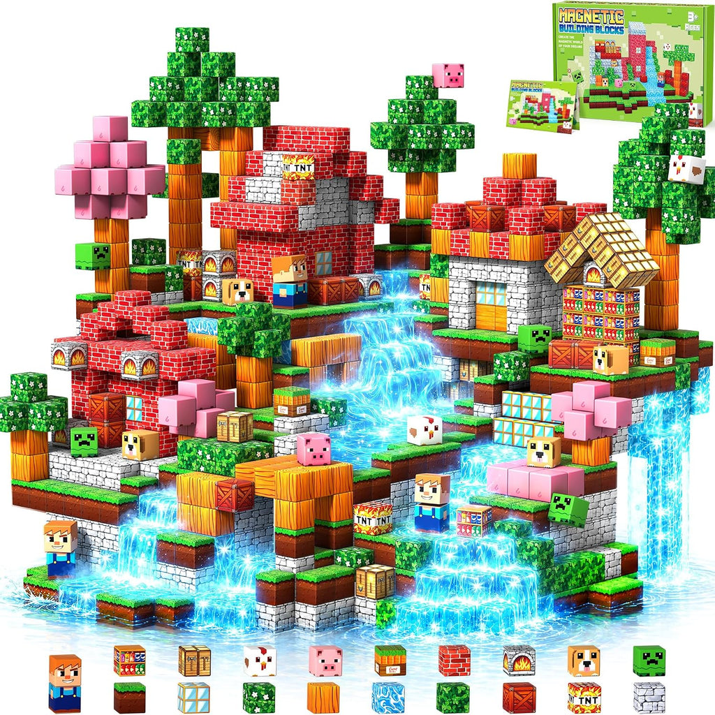 Blocs de Construction Magnétiques Montessori - 100 Pièces