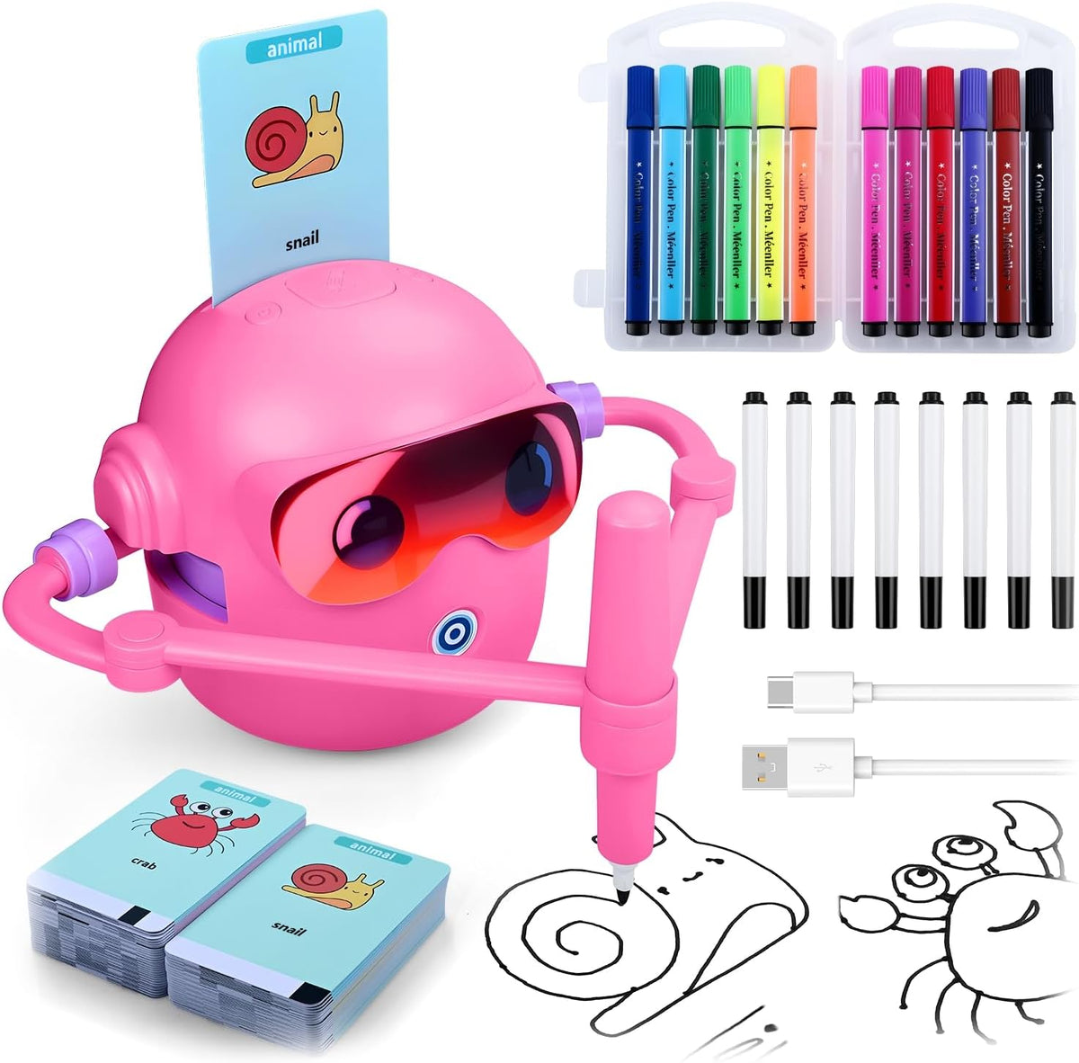 Robot Éducatif de Dessin Interactif ( Promo -30% )