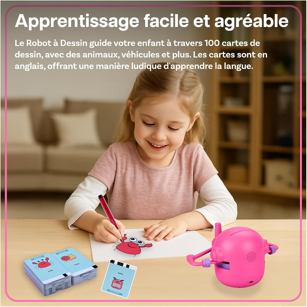 Robot Éducatif de Dessin Interactif ( Promo -30% )