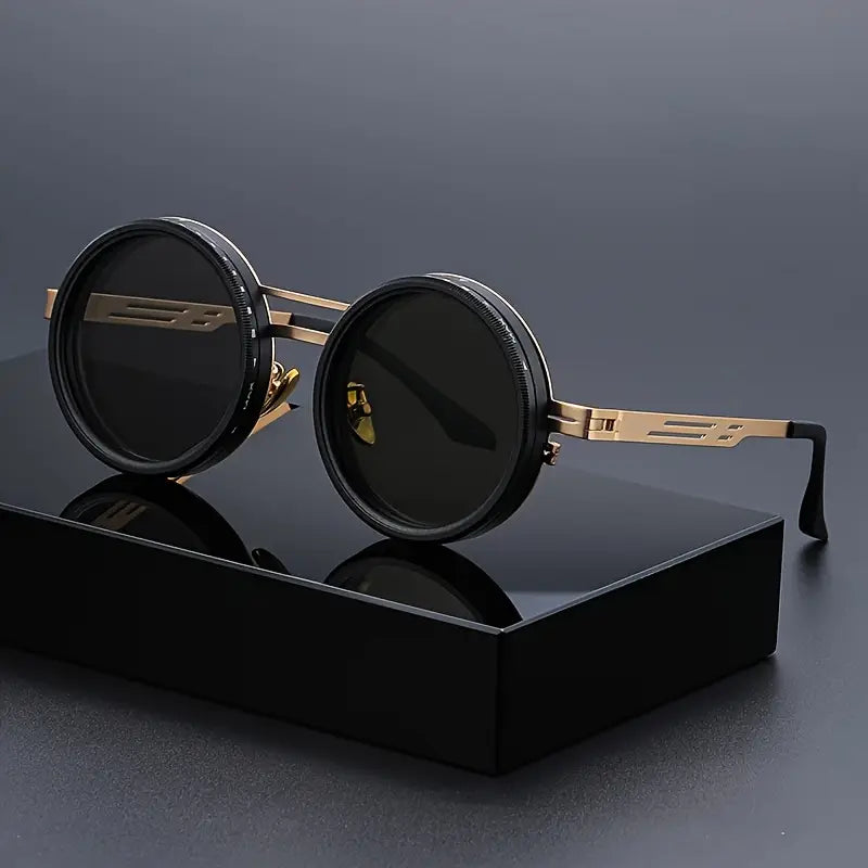 Lunettes de soleil unisexes avec verres rotatifs (special Saint-Valentin)