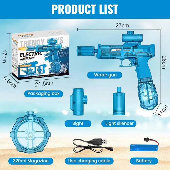 Pistolet à eau électrique
