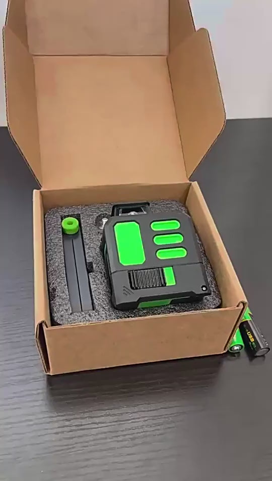 Niveau Laser Vert à 2 lignes autonivelant